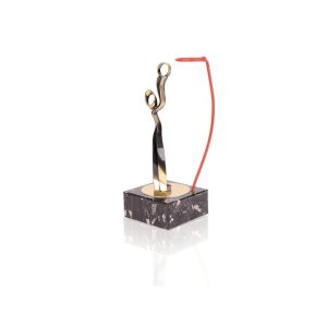 TROFEO DE BALONCESTO DE LATÓN. 3 TAMAÑOS