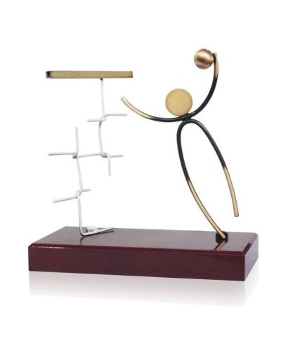 TROFEO DE BALONMANO DE LATÓN. 3 TAMAÑOS