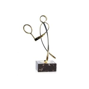 TROFEO DE TENIS DE LATÓN. 3 TAMAÑOS