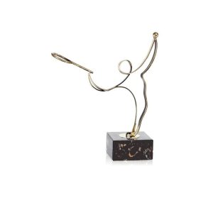 TROFEO DE TENIS DE LATÓN. 3 TAMAÑOS