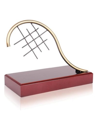 TROFEO DE TENIS DE LATÓN. 3 TAMAÑOS