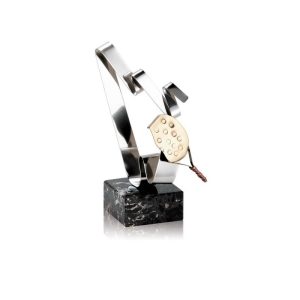 TROFEO DE PÁDEL DE ACERO. 3 TAMAÑOS