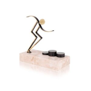 TROFEO DE ATLETISMO DE LATÓN. 3 TAMAÑOS