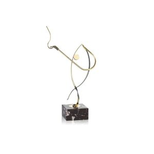 TROFEO DE PESCA DE LATÓN. 3 TAMAÑOS