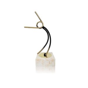 TROFEO DE GIMNASIA DE LATÓN. 3 TAMAÑOS