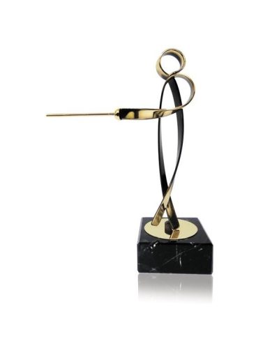 TROFEO DE ESGRIMA DE LATÓN. 3 TAMAÑOS