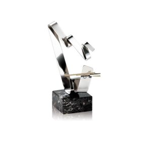 TROFEO DE CAZA Y TIRO DE ACERO. 3 TAMAÑOS