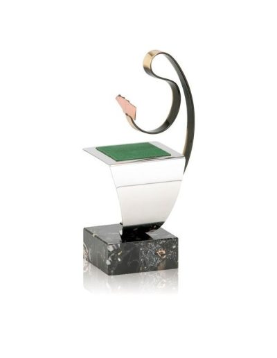 TROFEO DE CARTAS DE LATÓN. 3 TAMAÑOS