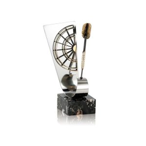 TROFEO DE DARDOS DE LATÓN. 3 TAMAÑOS