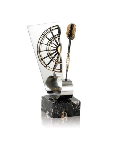 TROFEO DE DARDOS DE LATÓN. 3 TAMAÑOS