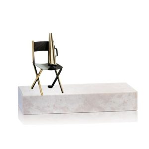 TROFEO ARTES ESCÉNICAS DE LATÓN. 2 TAMAÑOS