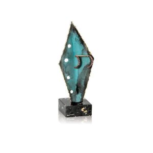 TROFEO DE CICLISMO DE LATÓN. 3 TAMAÑOS