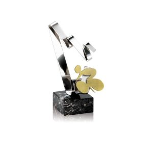 TROFEO DE CICLISMO DE ACERO. 3 TAMAÑOS