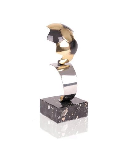 TROFEO DE FÚTBOL DE LATÓN. 3 TAMAÑOS