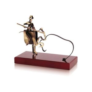 TROFEO DE TAUROMAQUIA DE LATÓN. 3 TAMAÑOS