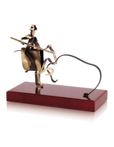 TROFEO DE TAUROMAQUIA DE LATÓN. 3 TAMAÑOS