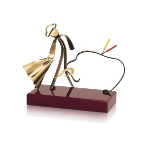 TROFEO DE TAUROMAQUIA DE LATÓN. 3 TAMAÑOS