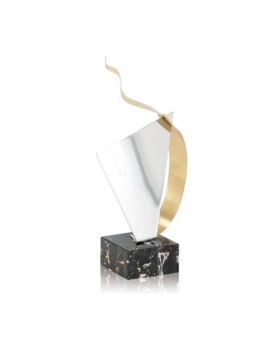 TROFEO DE DISEÑO DE MONTAJE ACERO. 3 TAMAÑOS