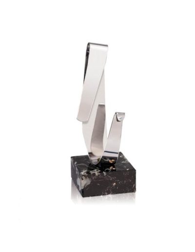 TROFEO DE DISEÑO DE MONTAJE ACERO. 4 TAMAÑOS