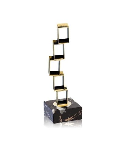 TROFEO DE DISEÑO DE MONTAJE LATÓN. 3 TAMAÑOS