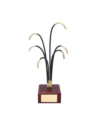 TROFEO DE DISEÑO DE MONTAJE LATÓN. 4 TAMAÑOS