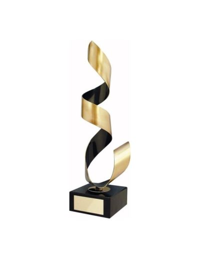 TROFEO DE DISEÑO DE MONTAJE LATÓN. 4 TAMAÑOS