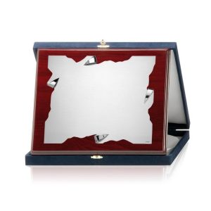 PLACA DISEÑO DE ALPACA GRABADA. 2 TAMAÑOS