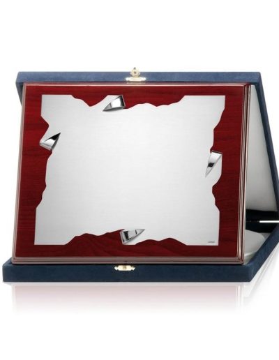 PLACA DISEÑO DE ALPACA GRABADA. 2 TAMAÑOS