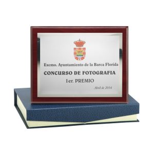 PLACA HOMENAJE ALPACA A COLOR. 2 TAMAÑOS