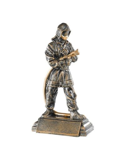 TROFEO DE BOMBEROS DE RESINA.