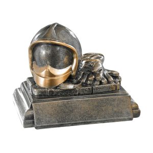 TROFEO DE BOMBEROS DE RESINA.