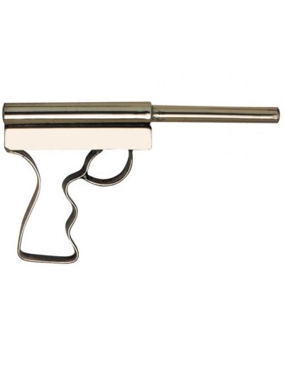 ALEGORÍA DE TIRO PISTOLA DE LATÓN