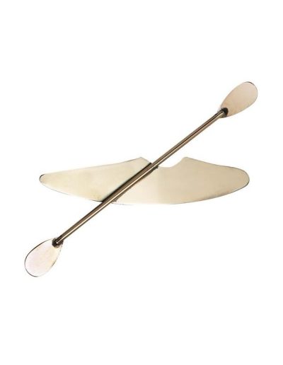 ALEGORÍA DE PIRAGUA DE LATÓN