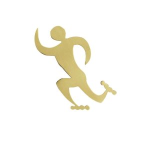 ALEGORÍA DE PATINAJE DE LATÓN