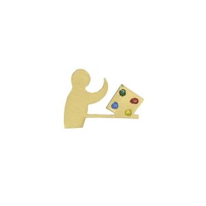 ALEGORÍA DE PARCHÍS DE LATÓN