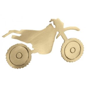 ALEGORÍA DE MOTOCICLISMO DE LATÓN