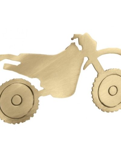 ALEGORÍA DE MOTOCICLISMO DE LATÓN