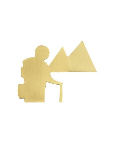 ALEGORÍA DE MONTAÑISMO DE LATÓN