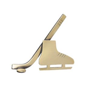 ALEGORÍA DE HOCKEY HIELO DE LATÓN