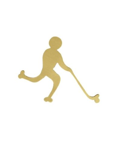 ALEGORÍA DE HOCKEY DE LATÓN