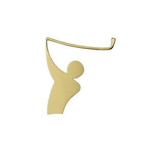 ALEGORÍA DE GOLF DE LATÓN