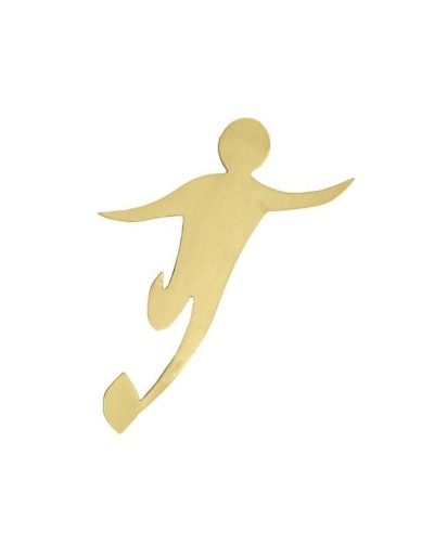 ALEGORÍA DE FÚTBOL DE LATÓN