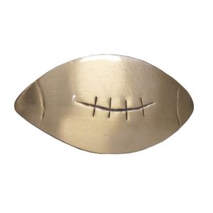 ALEGORÍA DE FÚTBOL AMERICANO DE LATÓN