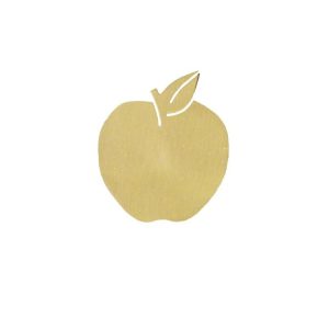 ALEGORÍA DE FRUTAS MANZANA DE LATÓN