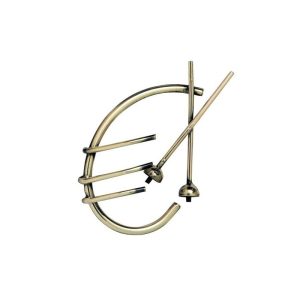 ALEGORÍA DE ESGRIMA DE LATÓN