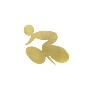 ALEGORÍA DE CICLISMO DE LATÓN