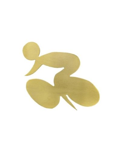 ALEGORÍA DE CICLISMO DE LATÓN