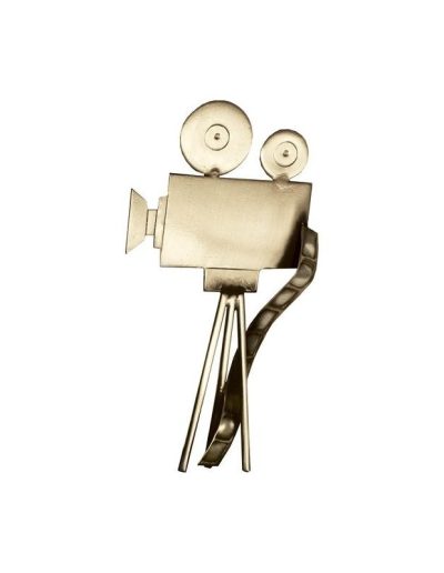 ALEGORÍA DE CÁMARA Y VIDEO DE LATÓN