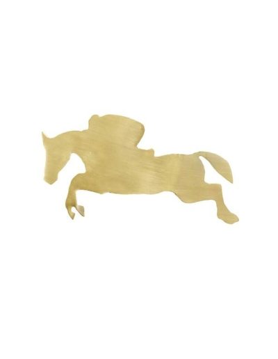 ALEGORÍA DE CABALLOS E HÍPICA DE LATÓN