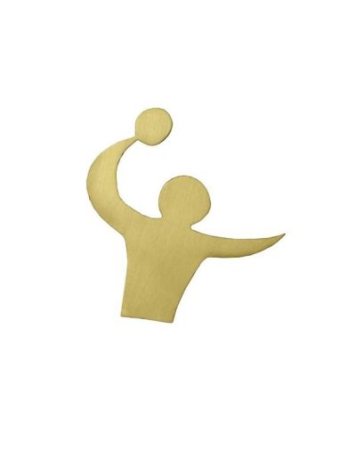 ALEGORÍA DE BALONMANO DE LATÓN